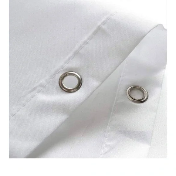 🫧💖🛁💖🫧Red&Pink Heart Shower Curtain/Backdrop/Room Divider w C ring hooks🌟NEW🌟 - Picture 2 of 4